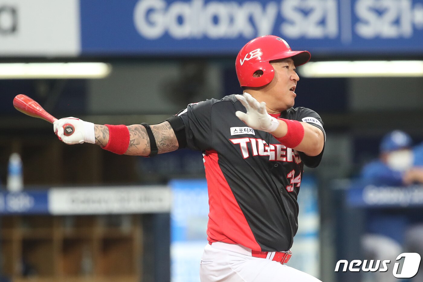 본문 이미지 - KIA 타이거즈 최형우. 2021.6.10/뉴스1 ⓒ News1 공정식 기자