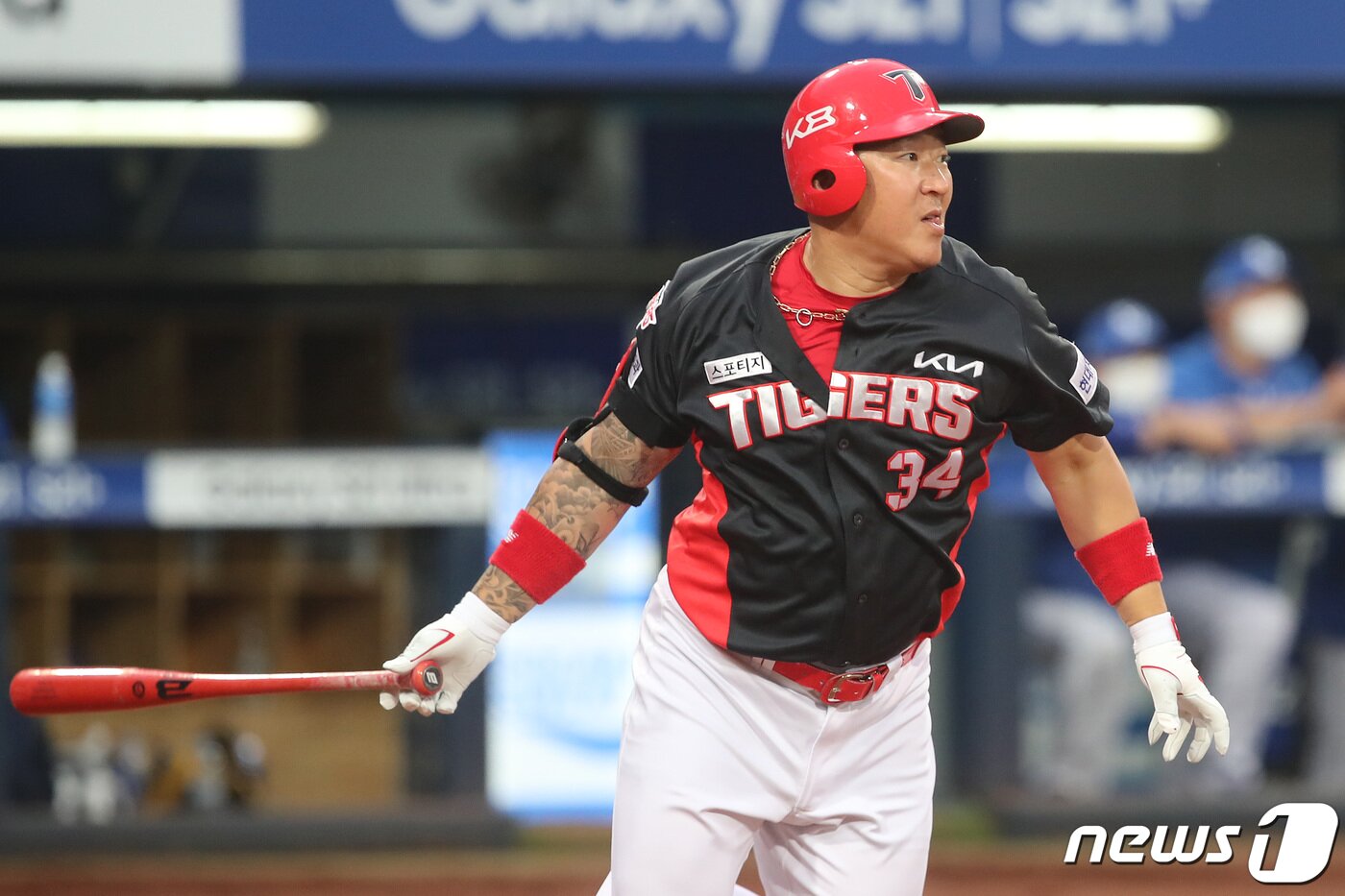 본문 이미지 - KIA 타이거즈의 중심 타자 최형우. /뉴스1 ⓒ News1 공정식 기자