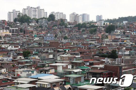 서울 동작구 노량진1 재정비촉진구역의 모습. 2021.6.11/뉴스1 © News1 조태형 기자