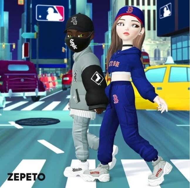 본문 이미지 - 제페토·MLB 콜라보레이션(제페토 인스타그램) ⓒ 뉴스1