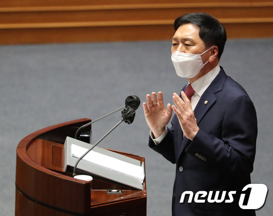 김기현, 文정부 실정 비판
