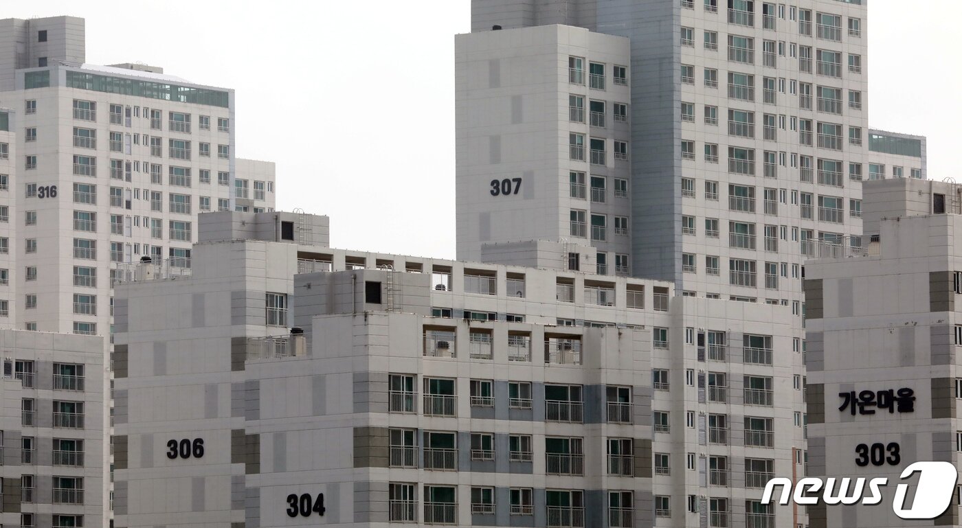 본문 이미지 - 24일 세종시 생활권에 들어서 있는 아파트 단지. 2021.6.24/뉴스1 ⓒ News1 장수영 기자