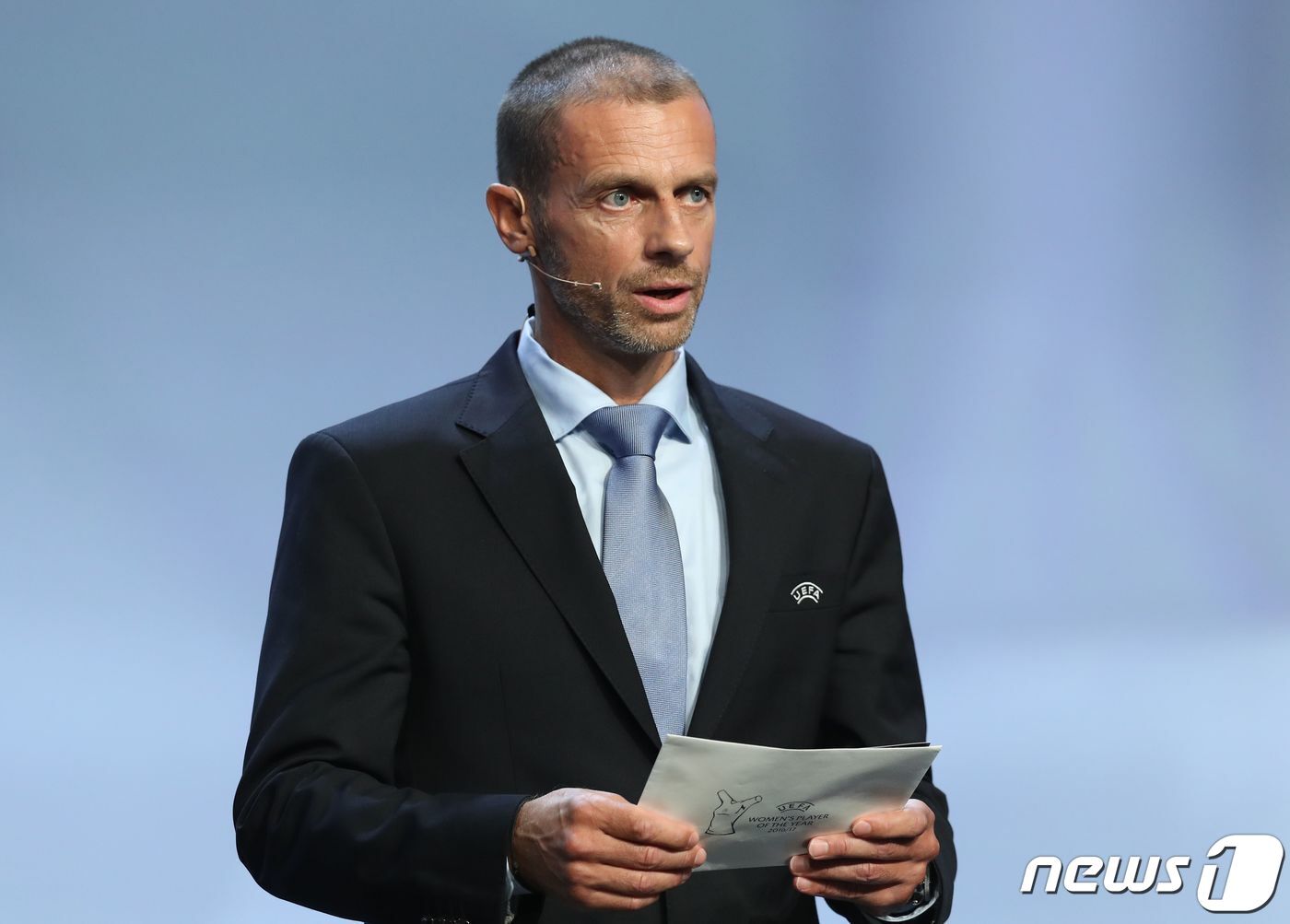 본문 이미지 - 알렉산데르 체페린 UEFA 회장 ⓒ AFP=뉴스1