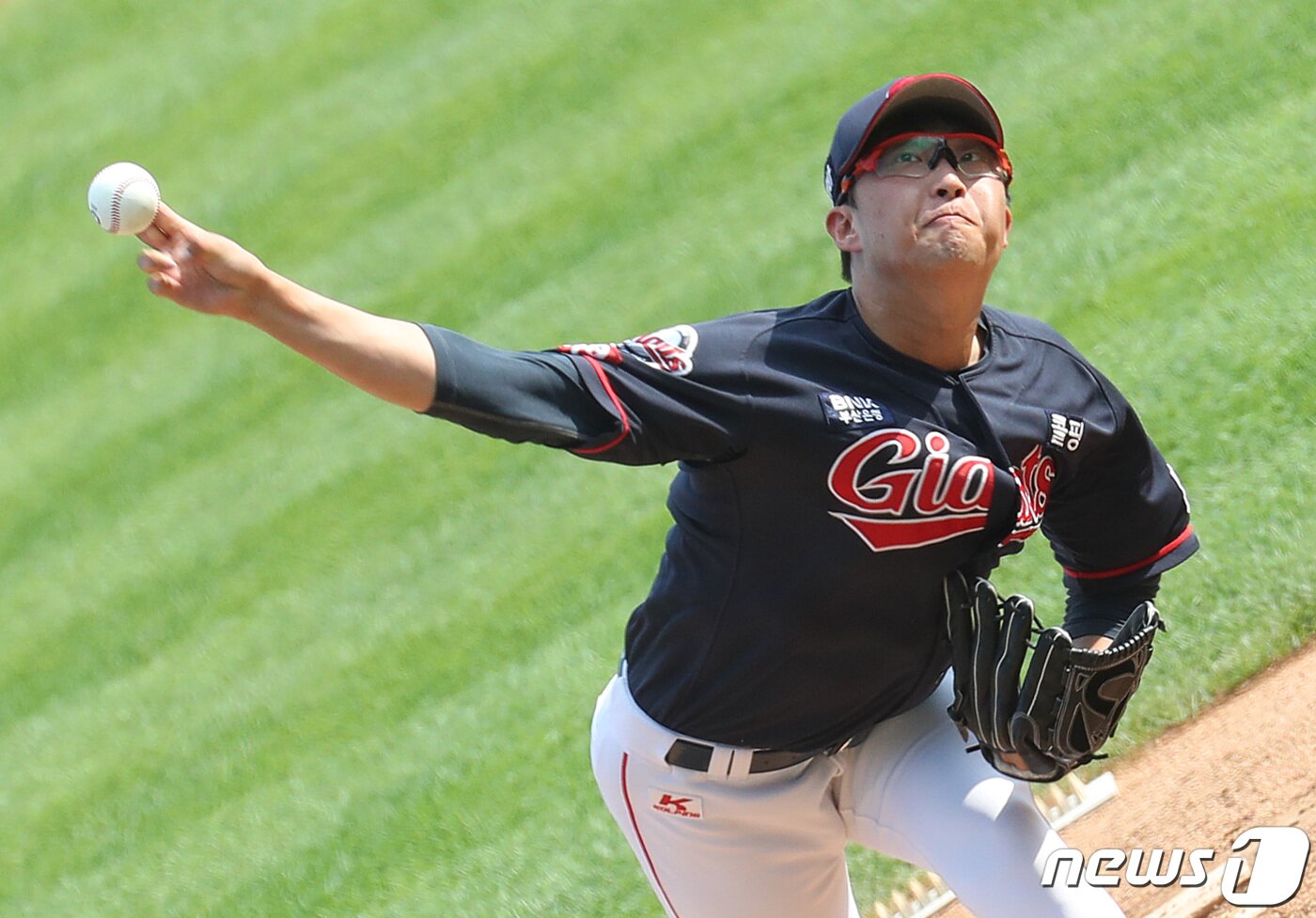 본문 이미지 - 롯데 자이언츠 선발 투수 박세웅. /뉴스1 ⓒ News1 이성철 기자