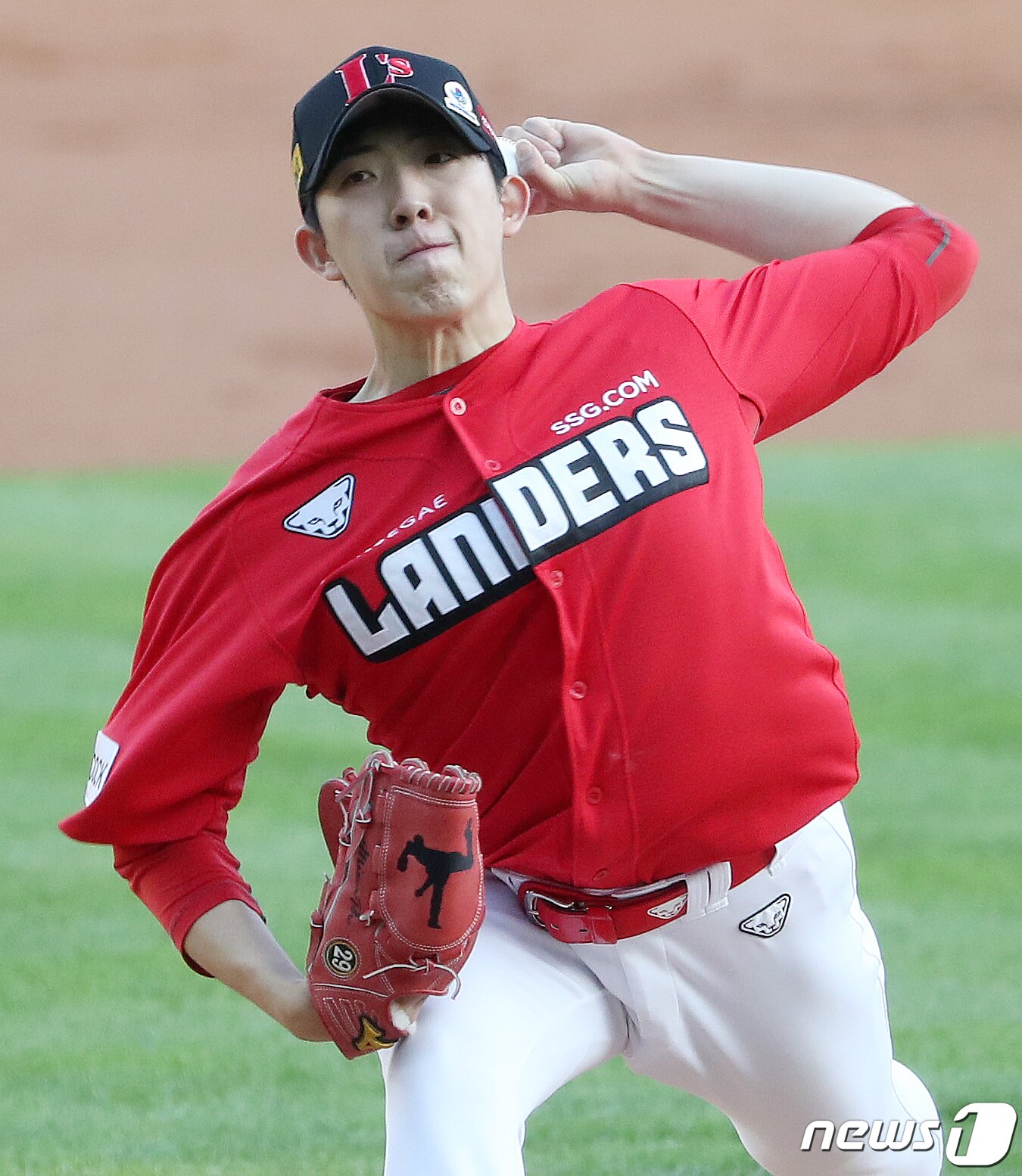 본문 이미지 - 지난해까지 SSG 랜더스에서 뛰었던 오원석. /뉴스1 DB ⓒ News1 김진환 기자