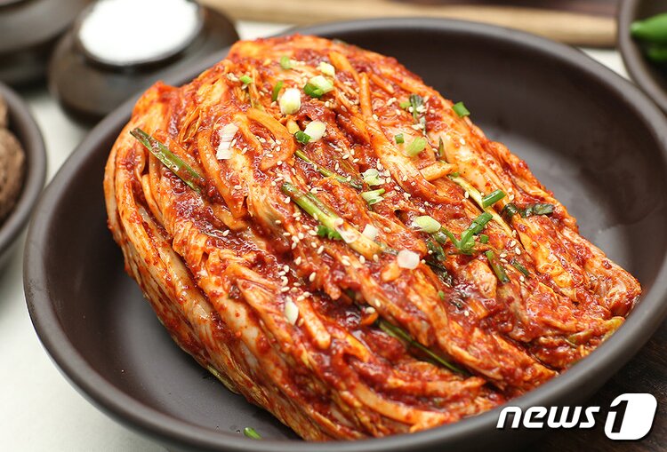 본문 이미지 - 광주세계김치랜선축제에서 선보인 비건 김치.(자료사진)/뉴스1 ⓒ News1 박준배 기자