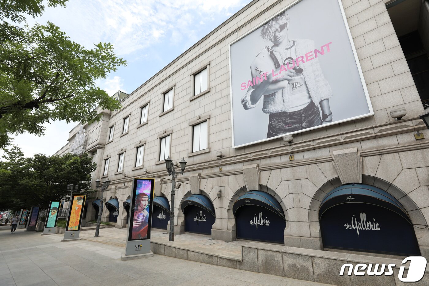 본문 이미지 - 서울 강남구 압구정동 갤러리아백화점 명품관 모습. 2021.7.14 ⓒ 뉴스1 박지혜 기자