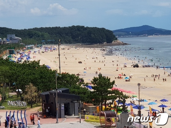 서해안 해수욕장 '썰렁'…수도권발 코로나 확산 '불안감 여전' - Vimarsana News