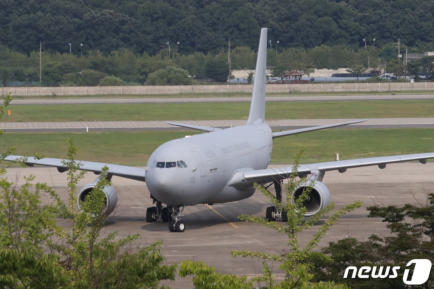본문 이미지 - 공군 다목적 공중급유수송기 KC-330 '시그너스'. 2021.7.20/뉴스1 ⓒ News1 임세영 기자