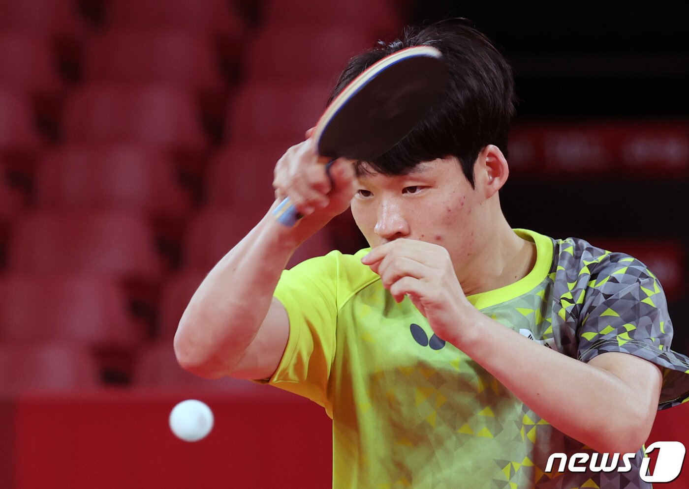 본문 이미지 - 대한민국 탁구 올림픽대표팀 장우진. /뉴스1 ⓒ News1 송원영 기자