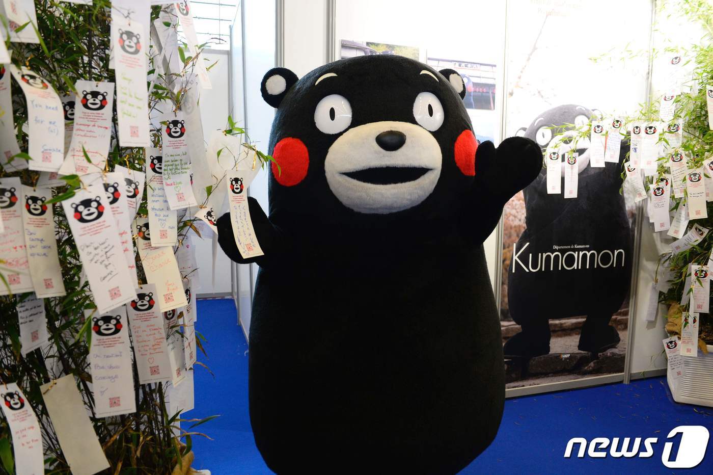 본문 이미지 - 일본 구마모토현 대표 캐릭터 '쿠마몬' ⓒ AFP=뉴스1