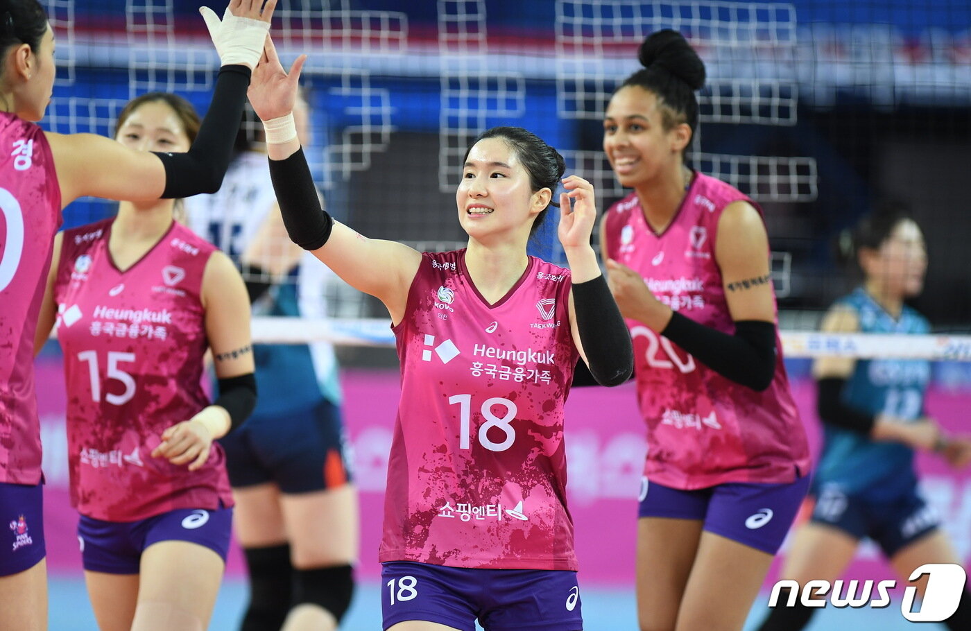 본문 이미지 - 흥국생명 세터 김다솔. (한국배구연맹 제공) ⓒ 뉴스1