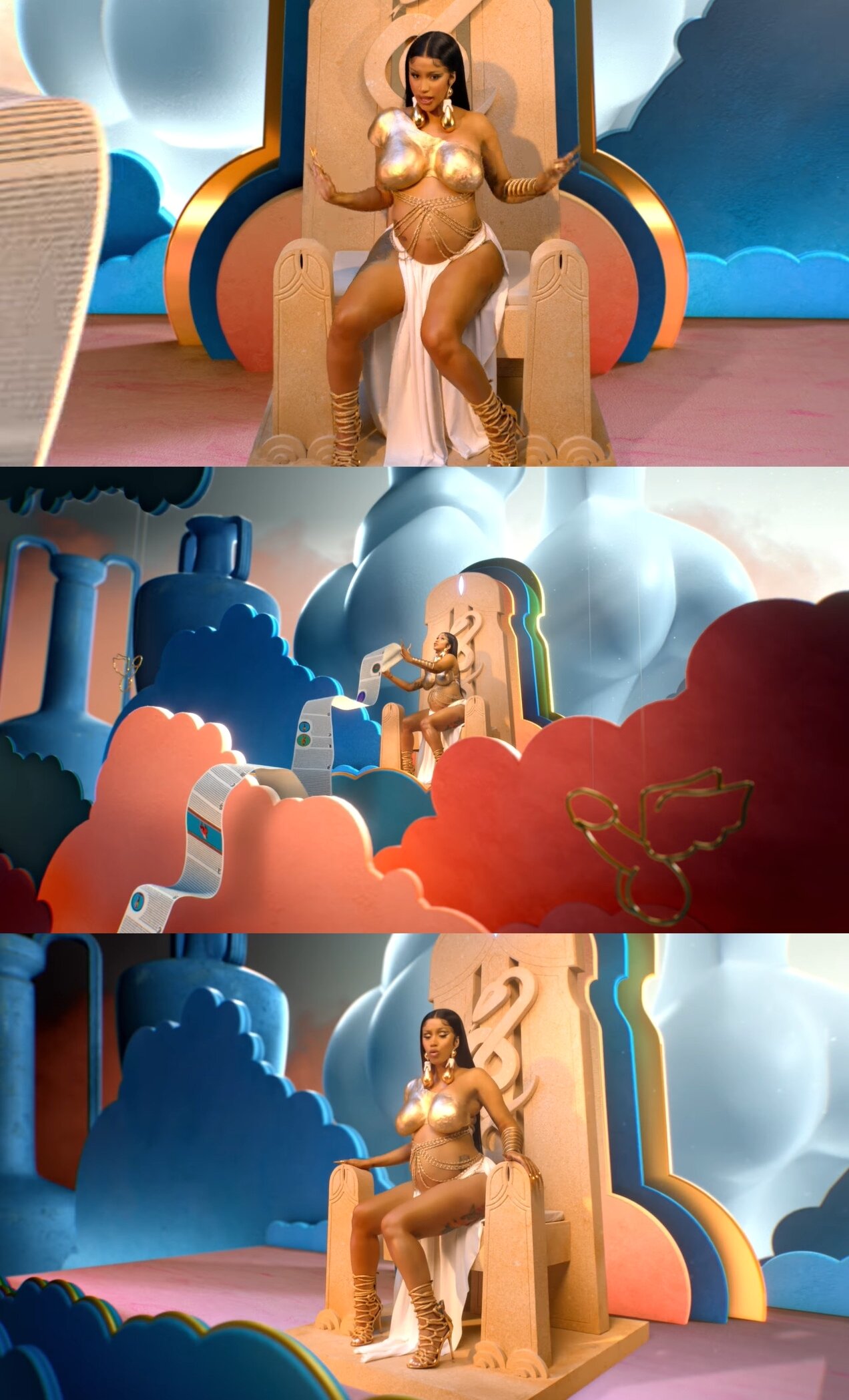 본문 이미지 - 리조 '루머스' 뮤직비디오 갈무리 ⓒ 뉴스1