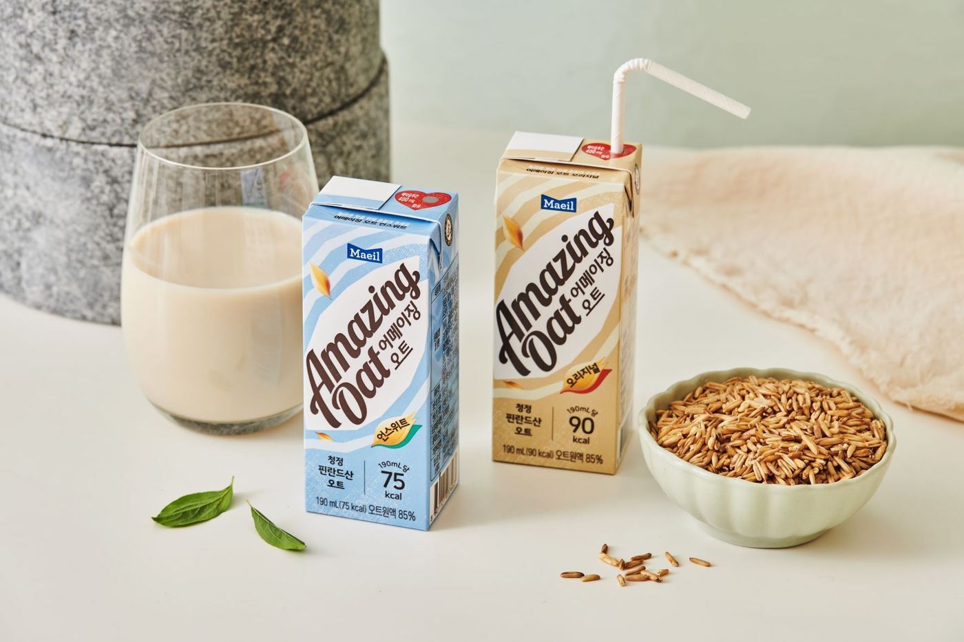 본문 이미지 - 매일유업 '어메이징오트' 2종. (매일유업 제공) ⓒ 뉴스1