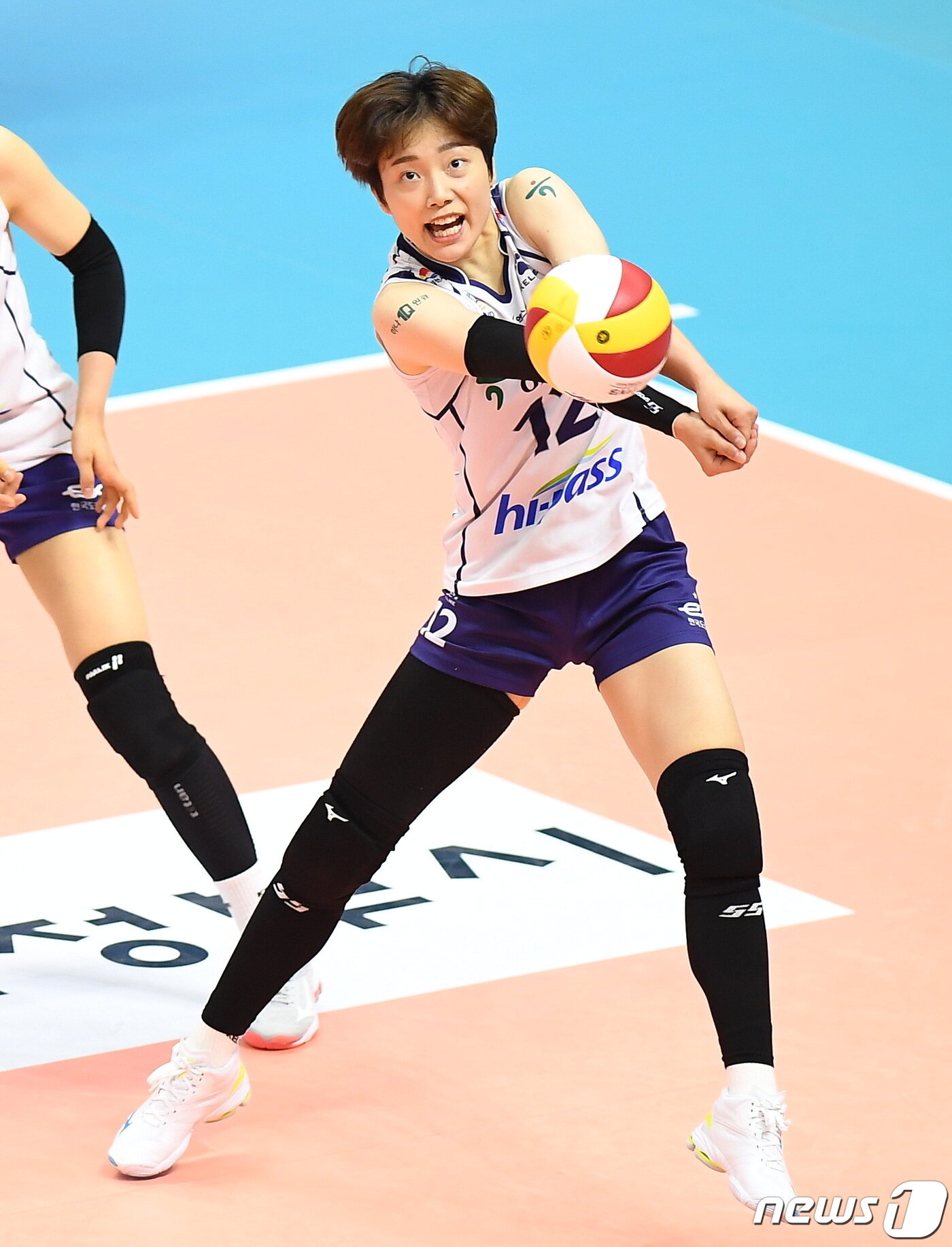 본문 이미지 - 한국도로공사 레프트 문정원 (한국배구연맹 제공) ⓒ 뉴스1