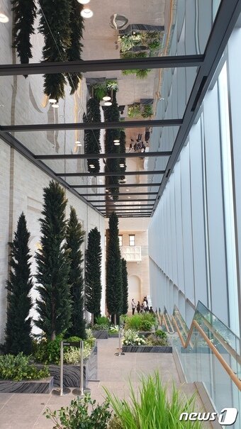 본문 이미지 - 대전신세계 7층 아트테라스 21.08.25/뉴스1 ⓒ 뉴스1 이비슬 기자