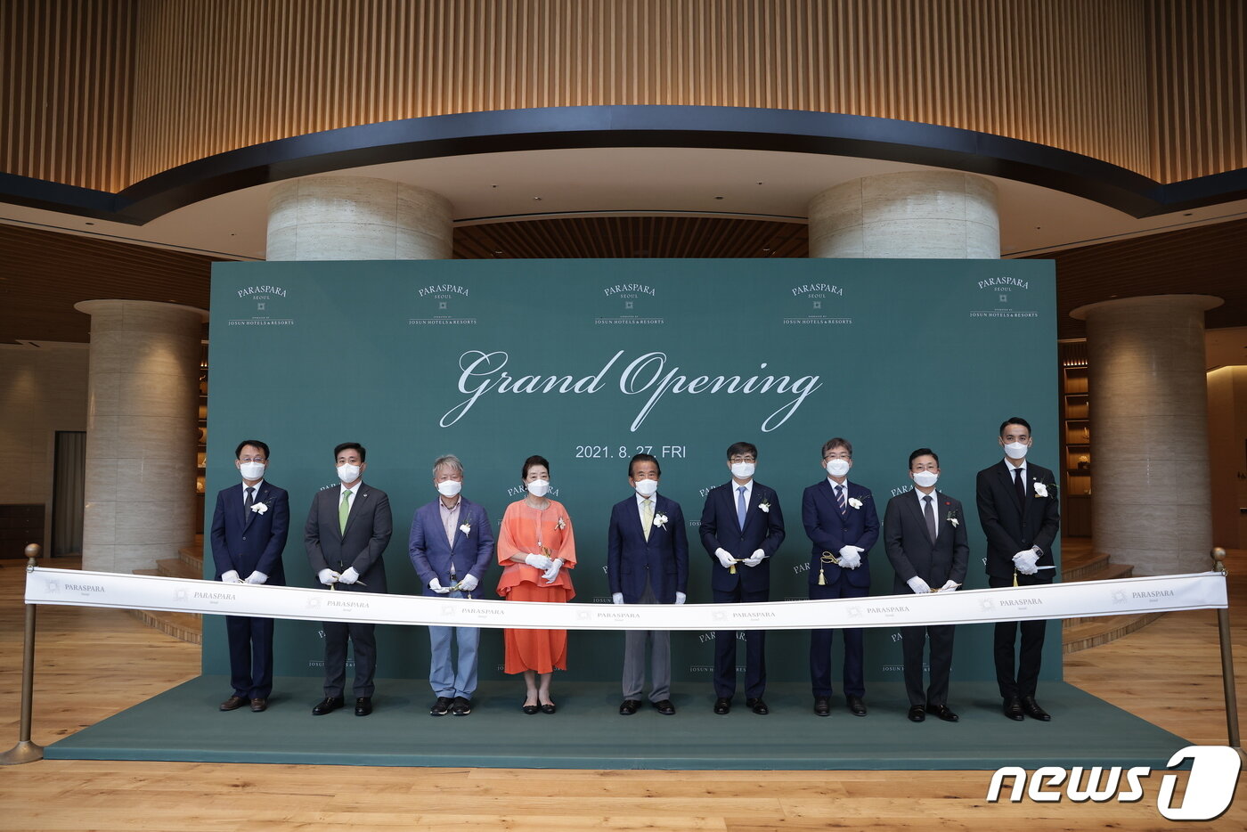 본문 이미지 - 파라스파라 서울 개관식 모습&#40;파라스파라 서울 제공&#41; 2021.8.27/뉴스1
