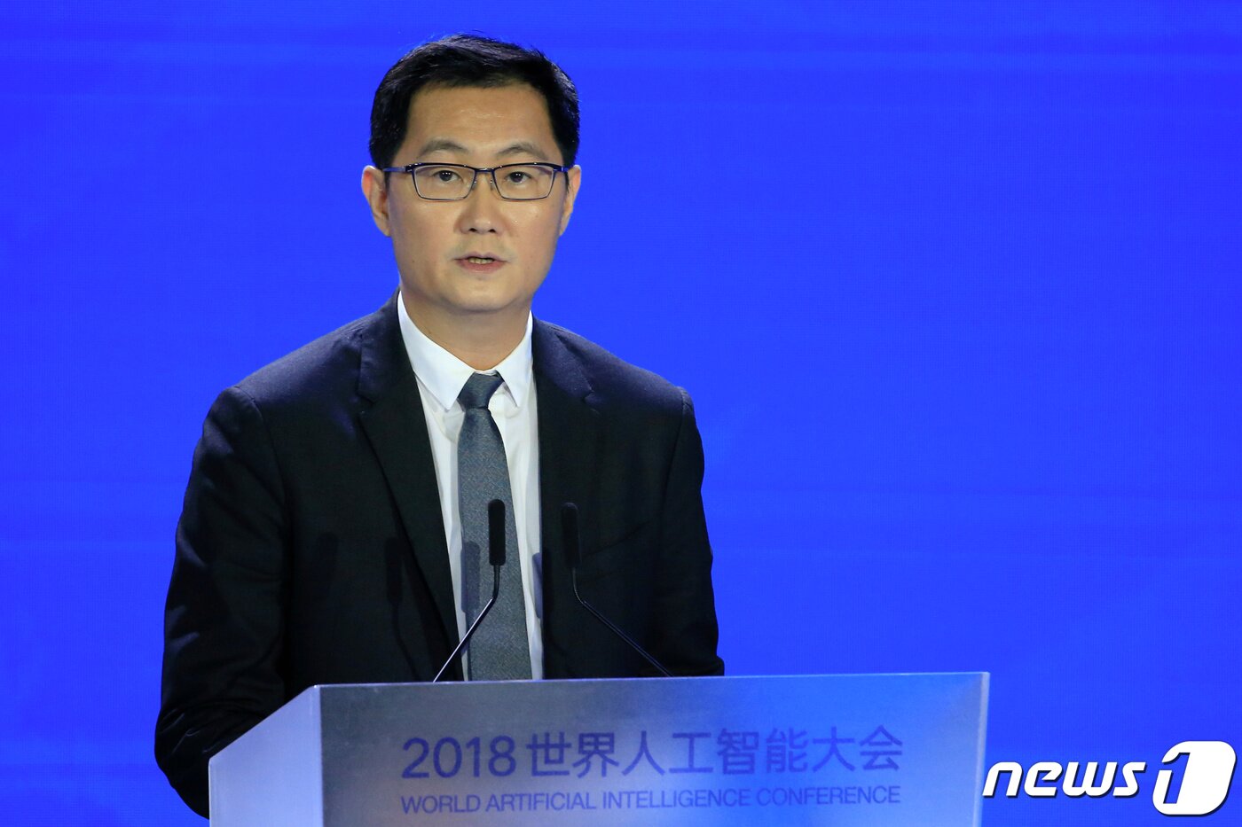 본문 이미지 - 마화텅 텐센트 창업자 겸 최고경영자. ⓒ 로이터=뉴스1 ⓒ News1 박형기 기자