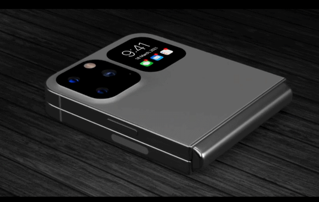 본문 이미지 - 애플의 폴더블폰 렌더링 이미지 <출처=렛츠고디지털 갈무리> ⓒ 뉴스1
