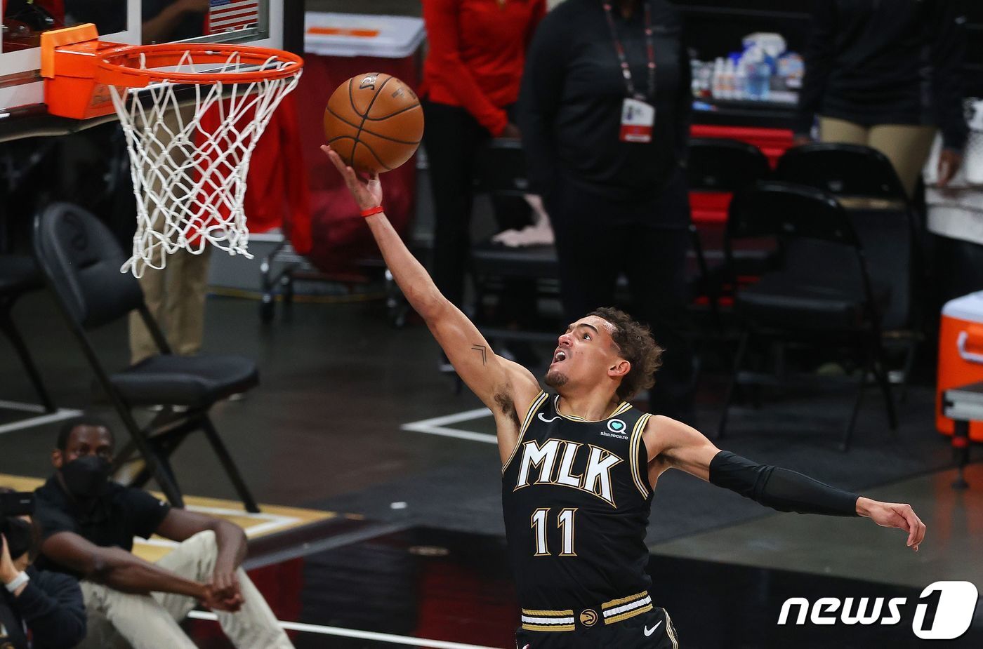 본문 이미지 - 애틀랜타 호크스 트레이 영. ⓒ AFP=뉴스1