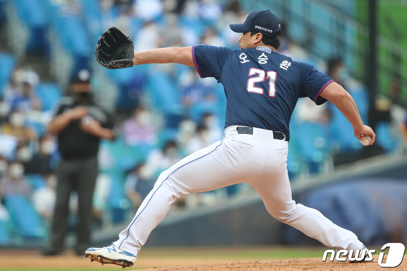 본문 이미지 - 삼성 라이온즈 오승환. 2021.9.5/뉴스1 ⓒ News1 공정식 기자