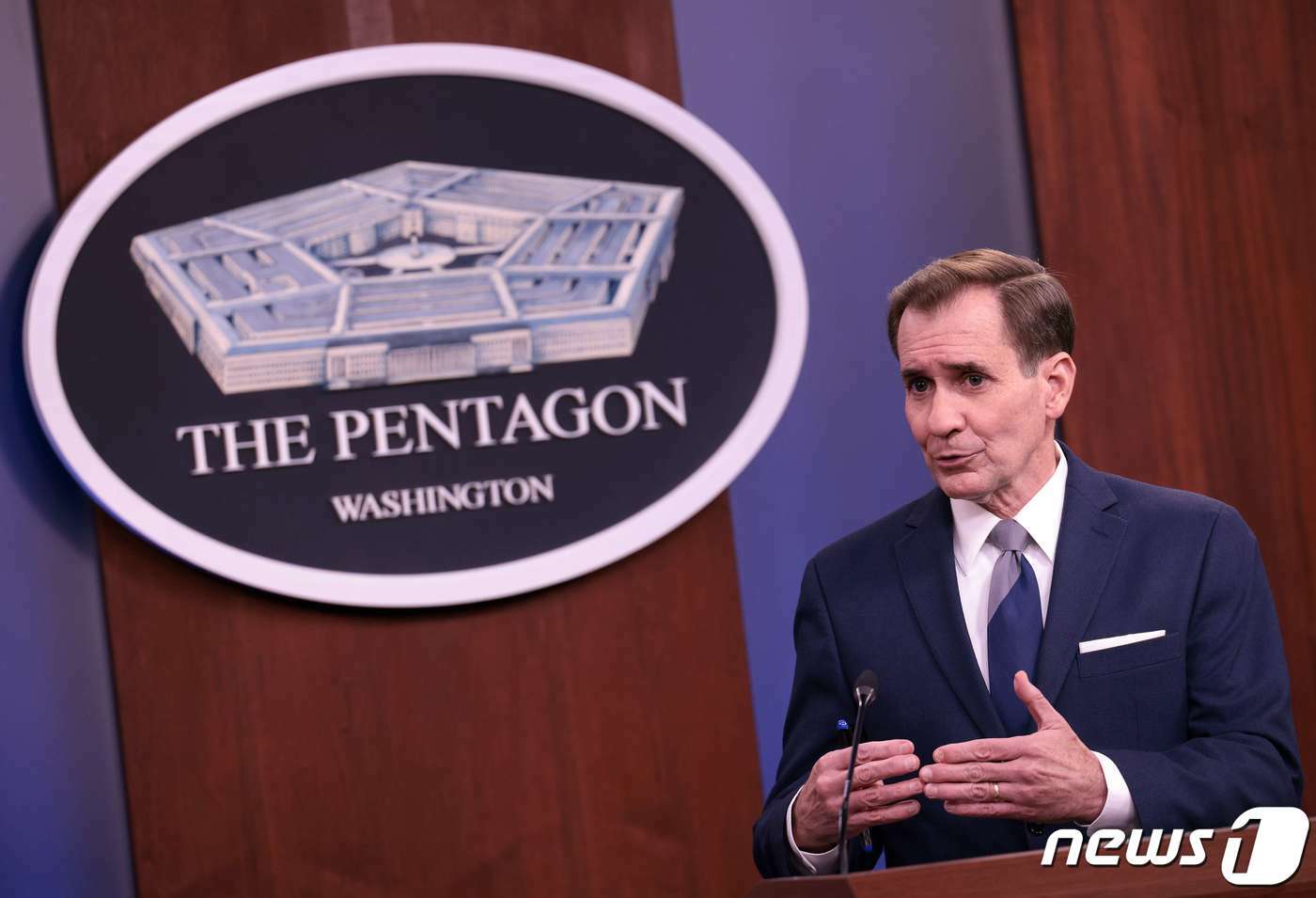본문 이미지 - 존 커비 미국 국방부 대변인. ⓒ AFP=뉴스1