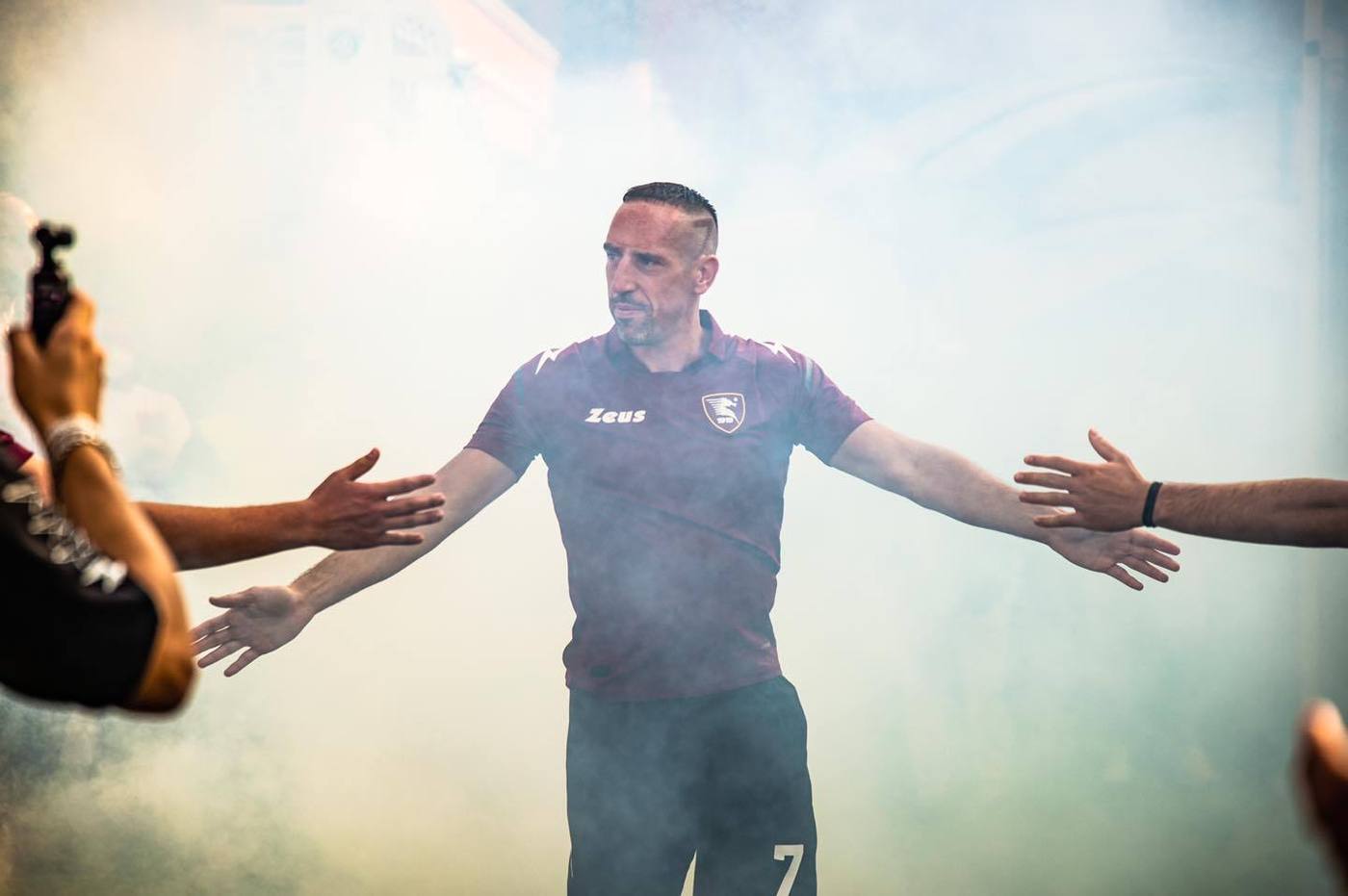 본문 이미지 - 새로운 팀과 계약을 한 프랭크 리베리. (리베리 SNS) ⓒ 뉴스1