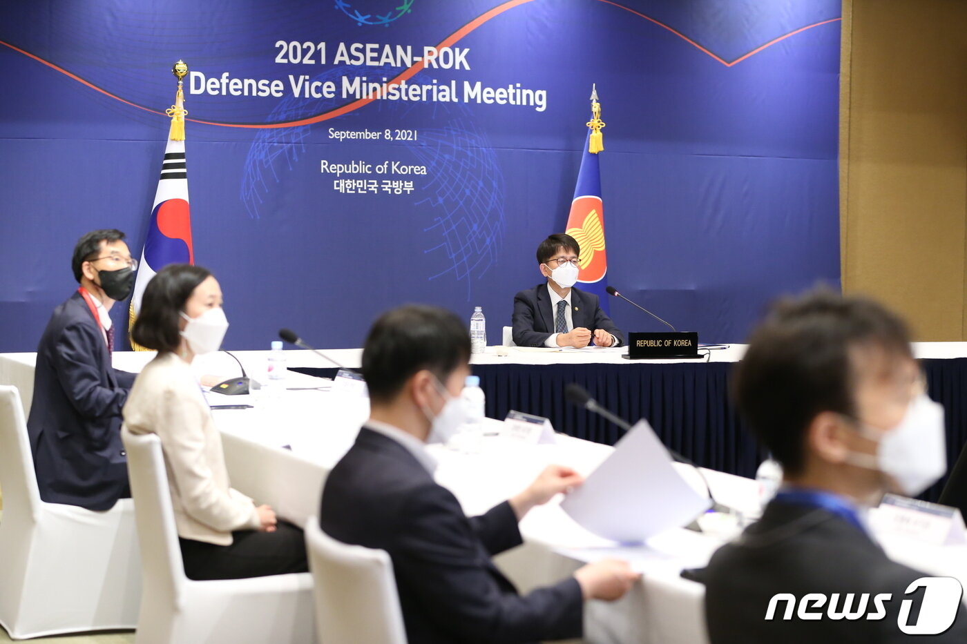 본문 이미지 - 한·아세안 국방차관회의.(국방부 제공)ⓒ 뉴스1