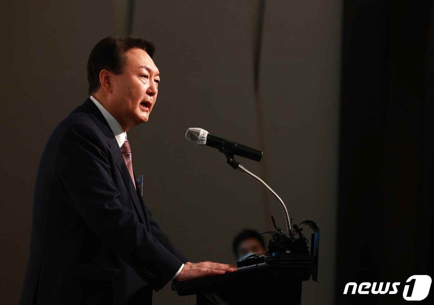 본문 이미지 - 윤석열 국민의힘 대통령후보. 2022.1.10/뉴스1 ⓒ News1 인천사진공동취재단