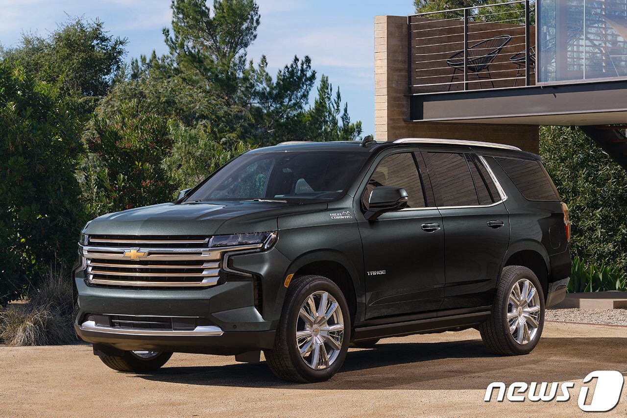 본문 이미지 - 쉐보레 풀사이즈 SUV 타호(한국지엠 제공)ⓒ 뉴스1