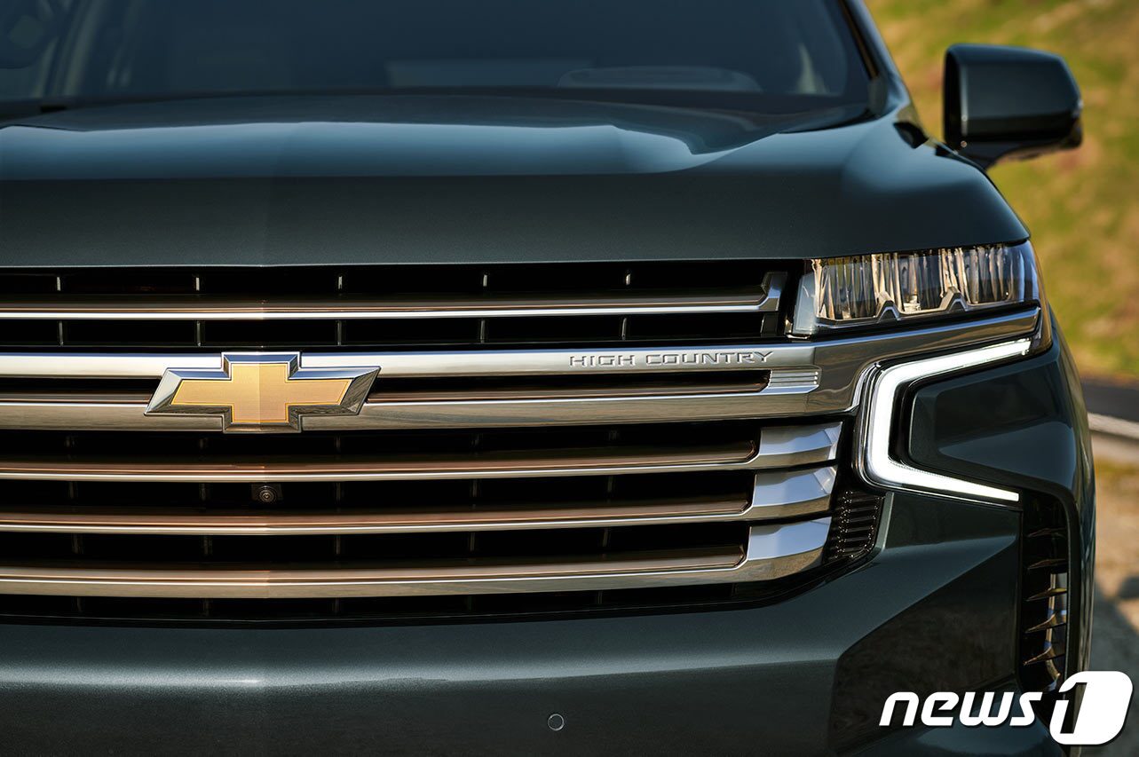 본문 이미지 - 초대형 SUV 'THE ABSOLUTE 타호(TAHOE)'. (쉐보레 제공) ⓒ 뉴스1