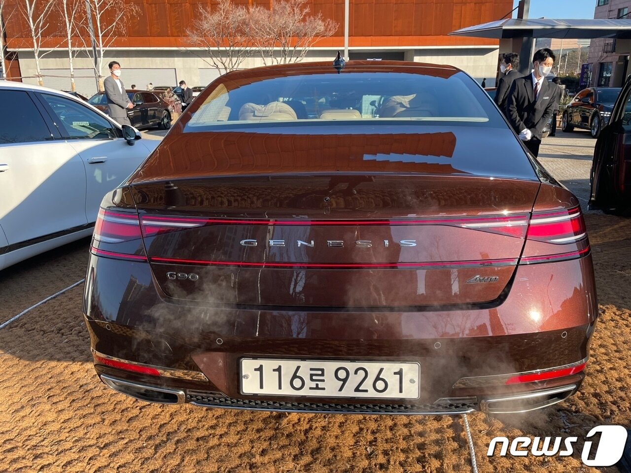 본문 이미지 - 제네시스 'G90'. ⓒ 뉴스1