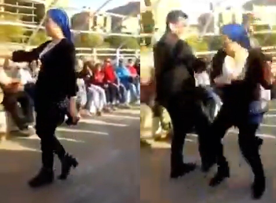 본문 이미지 - 춤을 추는 아야 유세프의 모습. (유튜브 갈무리) ⓒ 뉴스1