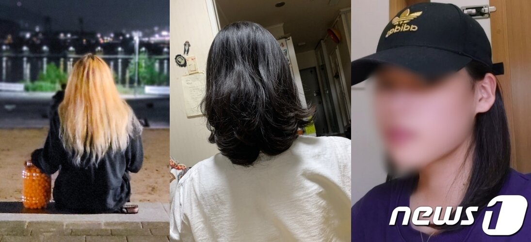 본문 이미지 - 왼쪽부터 김창현씨(가명·31), 박모씨(25), 정모군(18)이 보내온 본인 사진.ⓒ 뉴스1