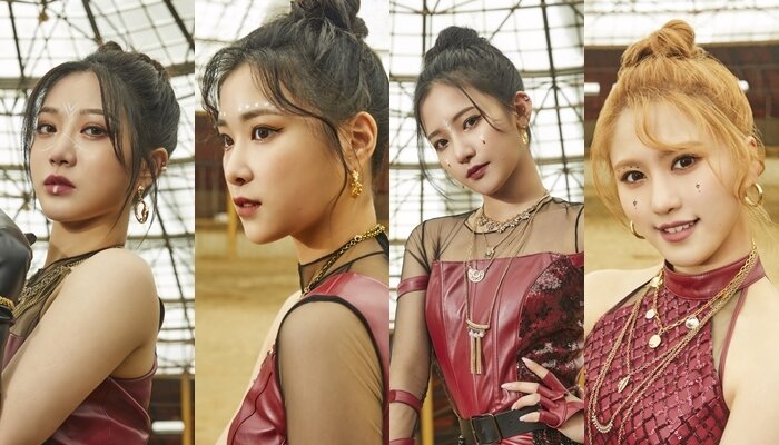 본문 이미지 - 네이처의 오로라 유채 채빈 하루(왼쪽부터)/n.CH엔터테인먼트 제공 ⓒ 뉴스1