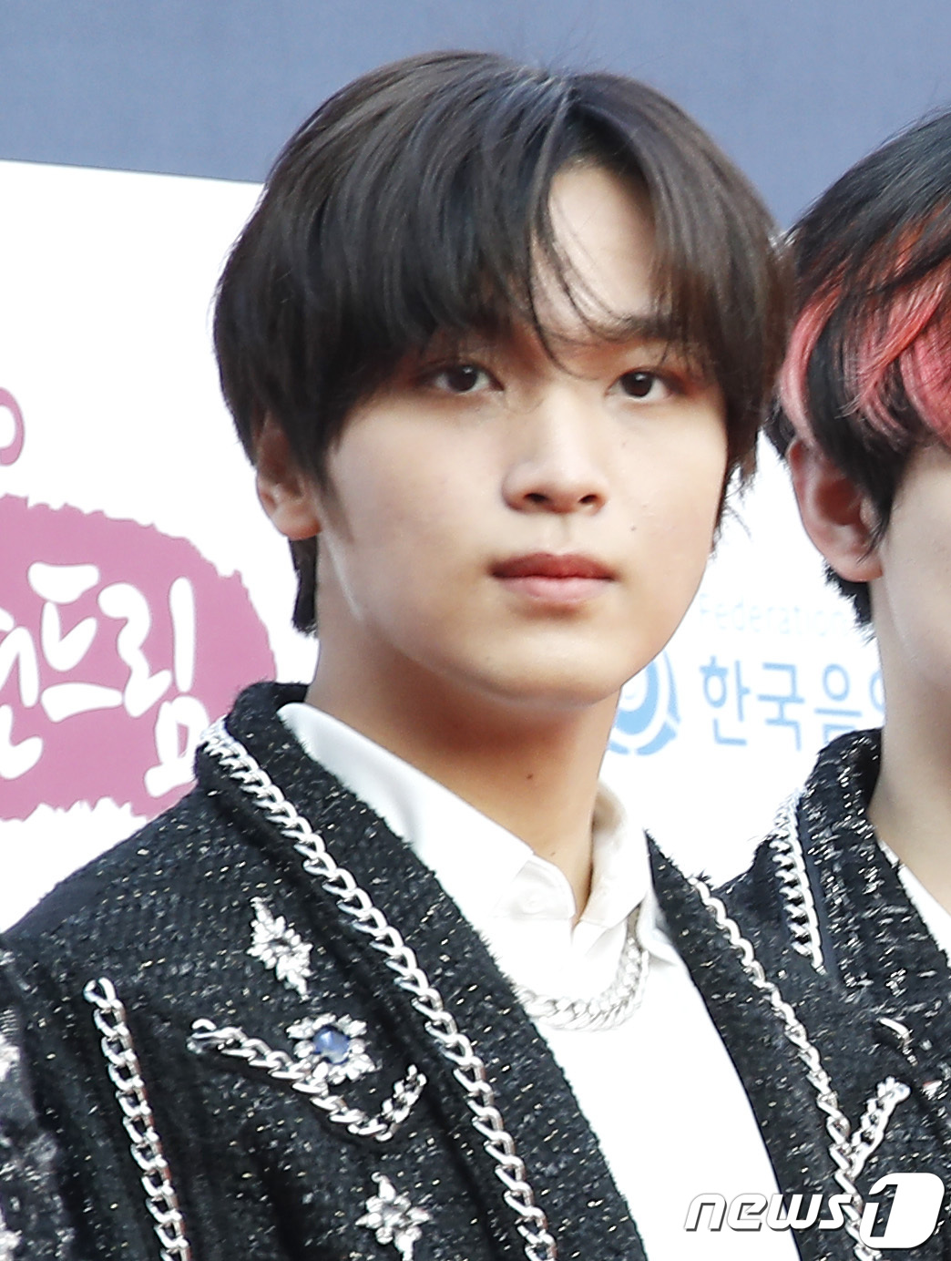 (서울=뉴스1) 권현진 기자 = NCT 드림 해찬이 27일 오후 서울 잠실 실내체육관에서 진행된 ‘제11회 가온차트 뮤직 어워즈’에 참석해 포즈를 취하고 있다. 2022.1.27/ …