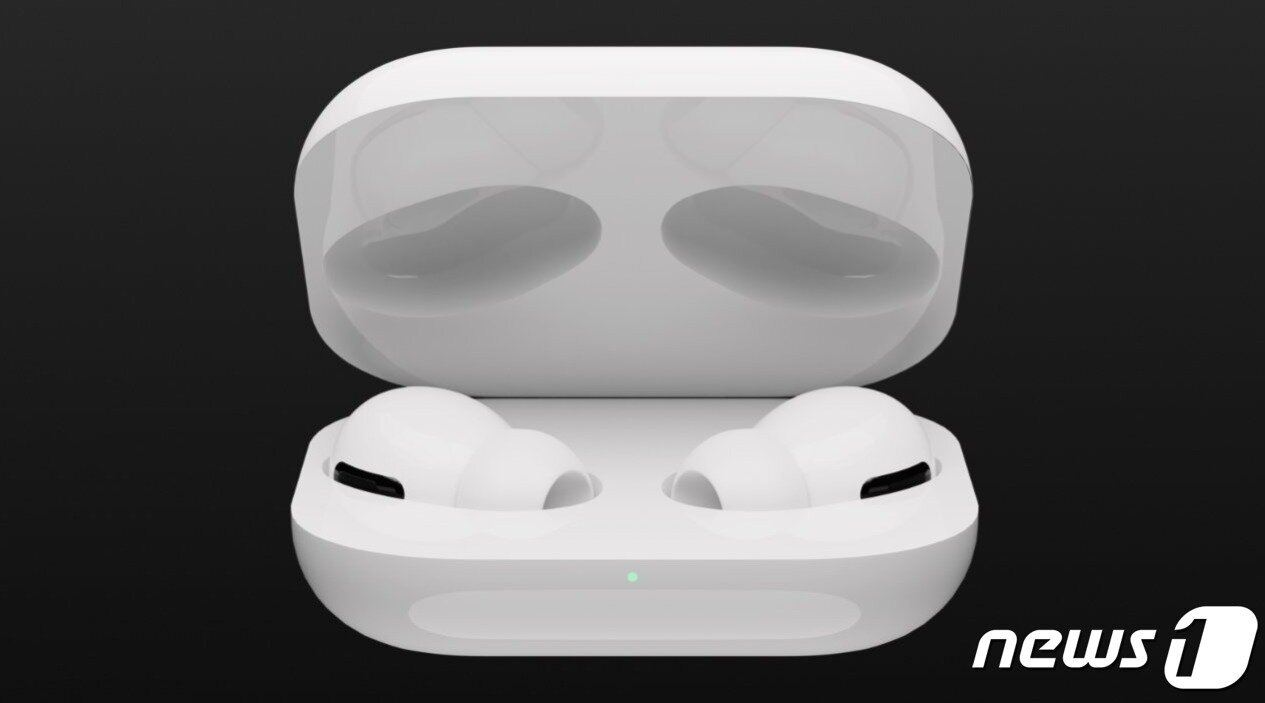 본문 이미지 - 에어팟 프로 2세대 케이스 예상 이미지. <출처=애플인사이더> ⓒ 뉴스1