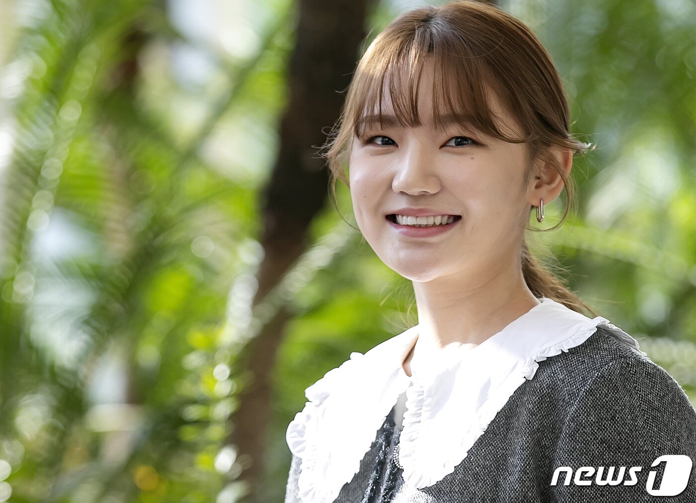 본문 이미지 - MBC 금토드라마 '옷소매 붉은 끝동'에 출연 중인 배우 이은샘이 6일 서울 종로구 뉴스1 사옥에서 진행된 인터뷰에 앞서 포즈를 취하고 있다. 2022.1.6/뉴스1 ⓒ News1 김진환 기자