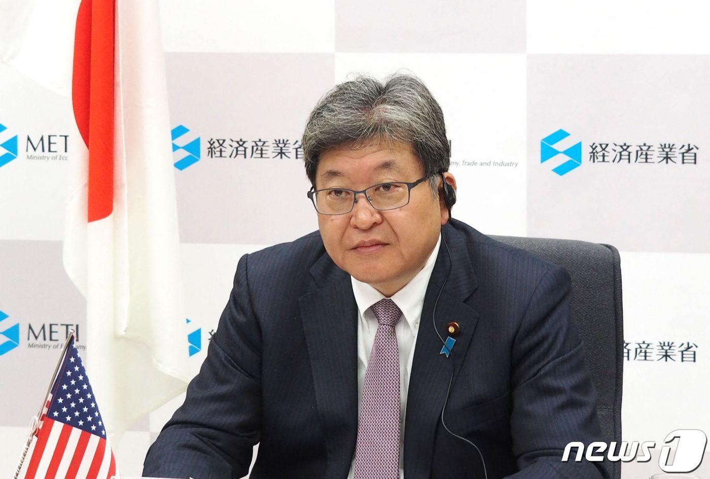 본문 이미지 - 10일 자민당 정무조사회장에 임명된 하기우다 고이치 전 일본 경제산업상. ⓒ AFP=뉴스1 ⓒ News1 우동명 기자