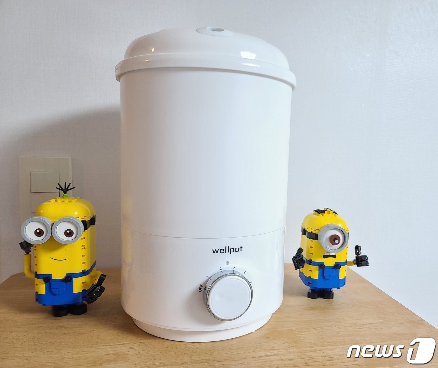 본문 이미지 - 웰포트 가습기 스팀타임 ST-800 스텐 ⓒ 뉴스1 조현기 기자