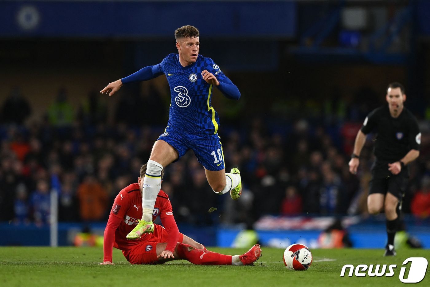 본문 이미지 - 첼시는 5부리그 체스터필드를 5-1로 크게 이겼다. ⓒ AFP=뉴스1