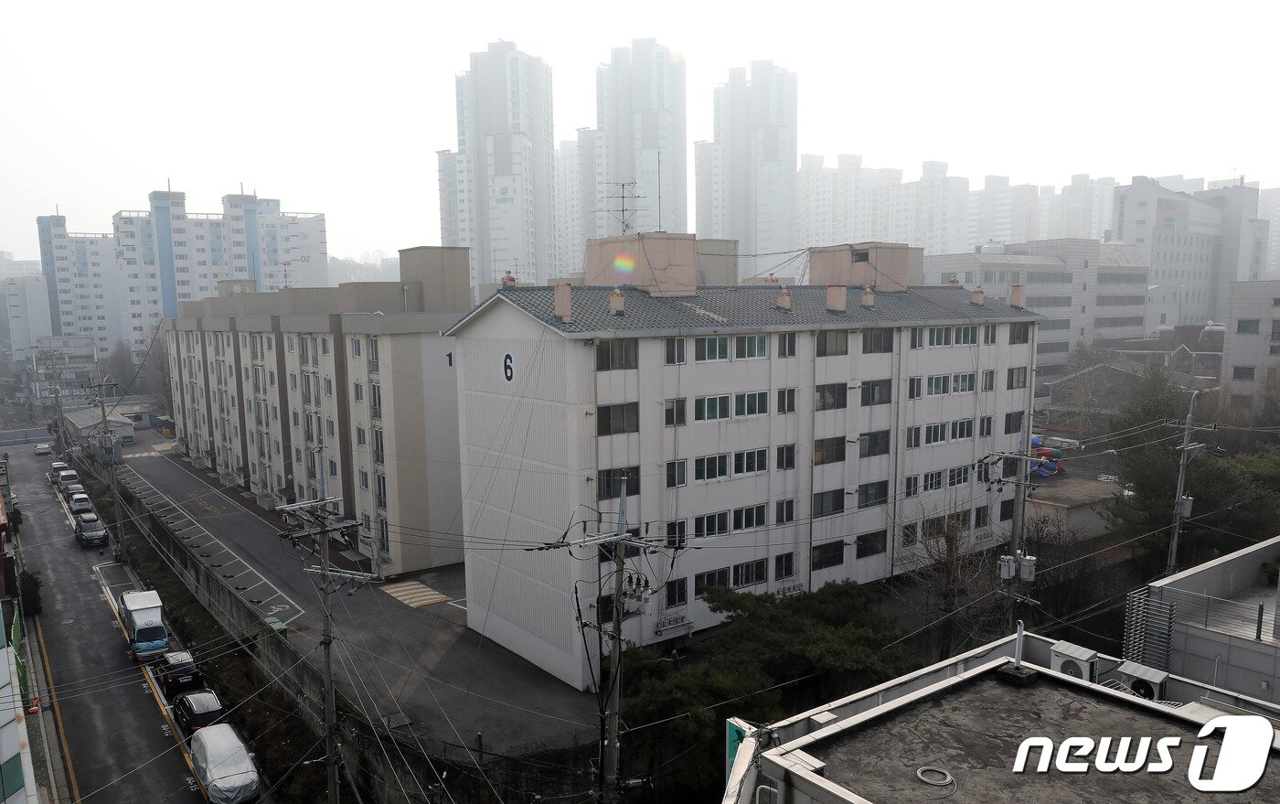 본문 이미지 - 서울 영등포구 신길동 대방 신혼희망타운 부지 모습. 2022.1.9/뉴스1 ⓒ News1 박세연 기자
