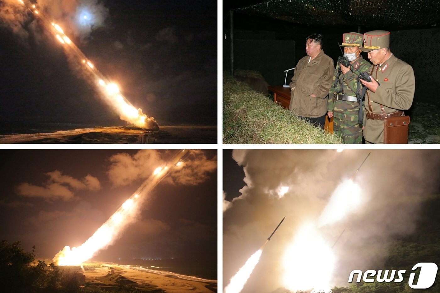 본문 이미지 - (평양 노동신문=뉴스1) = 북한이 미국의 핵추진 항공모함인 '로널드 레이건호'가 동원된 한미 연합훈련에 대응해 포병과 비행대들의 합동타격훈련을 실시했다. 북한 노동당 기관지 노동신문은 10일 "조선인민군 전선 장거리포병구분대들과 공군 비행대들의 화력 타격 훈련이 10월6일과 8일에 진행되었다"라고 전했다. [국내에서만 사용가능. 재배포 금지. DB 금지. For Use Only in the Republic of Korea. Redistribution Prohibited] rodongphoto@news1.kr