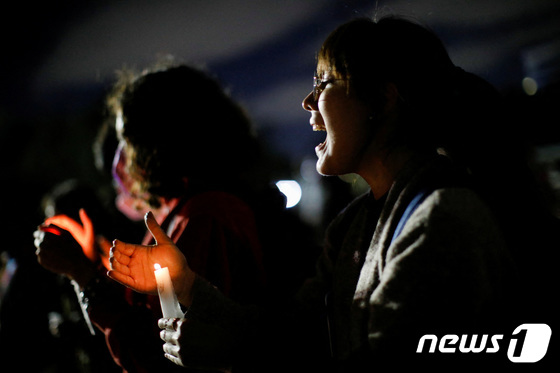 [사진] 멕시코 반정부 촛불 시위