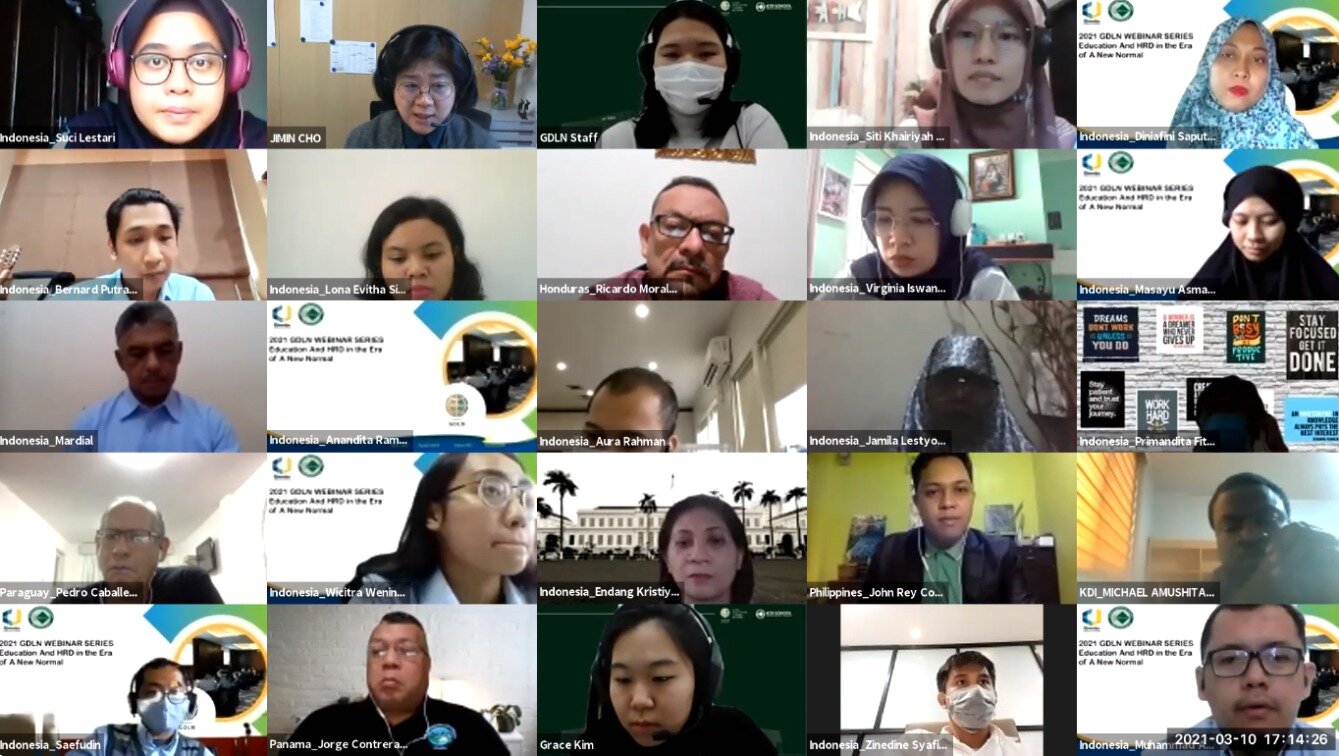 본문 이미지 - 세계개발교육 네트워크사업(GDLN) 관련 자료. (서울시교육청 제공)