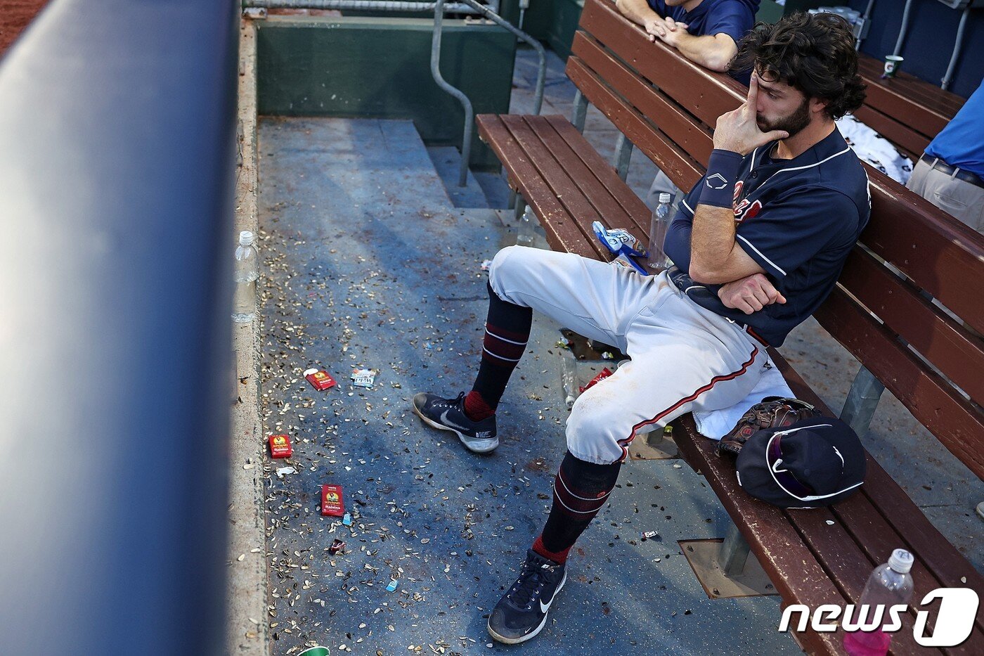 본문 이미지 - 애틀랜타 브레이브스는 내셔널리그 디비전시리즈에서 탈락했다. ⓒ AFP=뉴스1