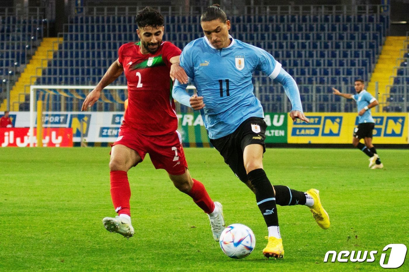 본문 이미지 - 우루과이 대표팀 공격수 누녜스 ⓒ AFP=뉴스1