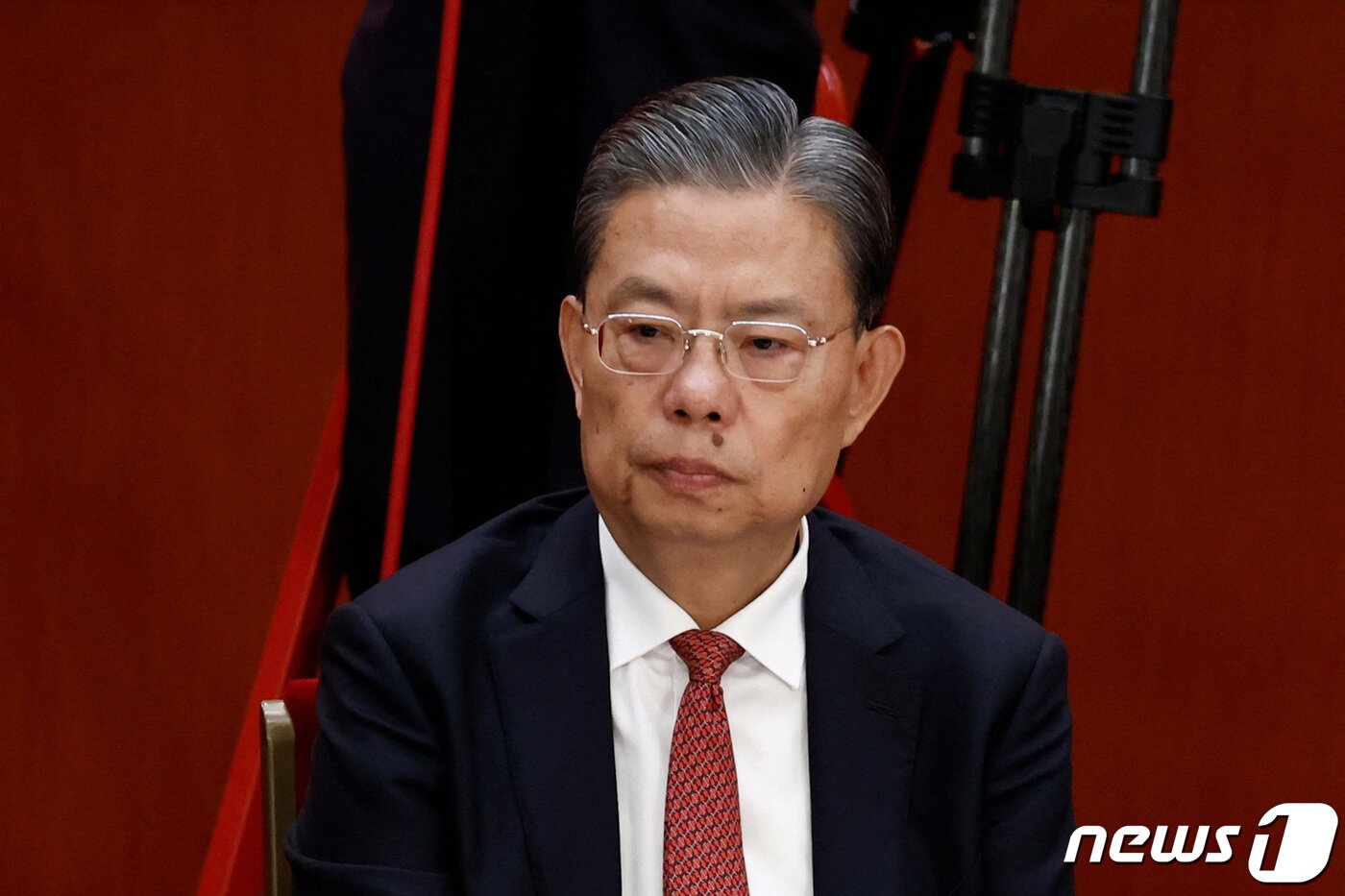 본문 이미지 - 자오러지 중국 당 중앙기율검사위원회 서기. ⓒ 로이터=뉴스1 ⓒ News1 이유진 기자