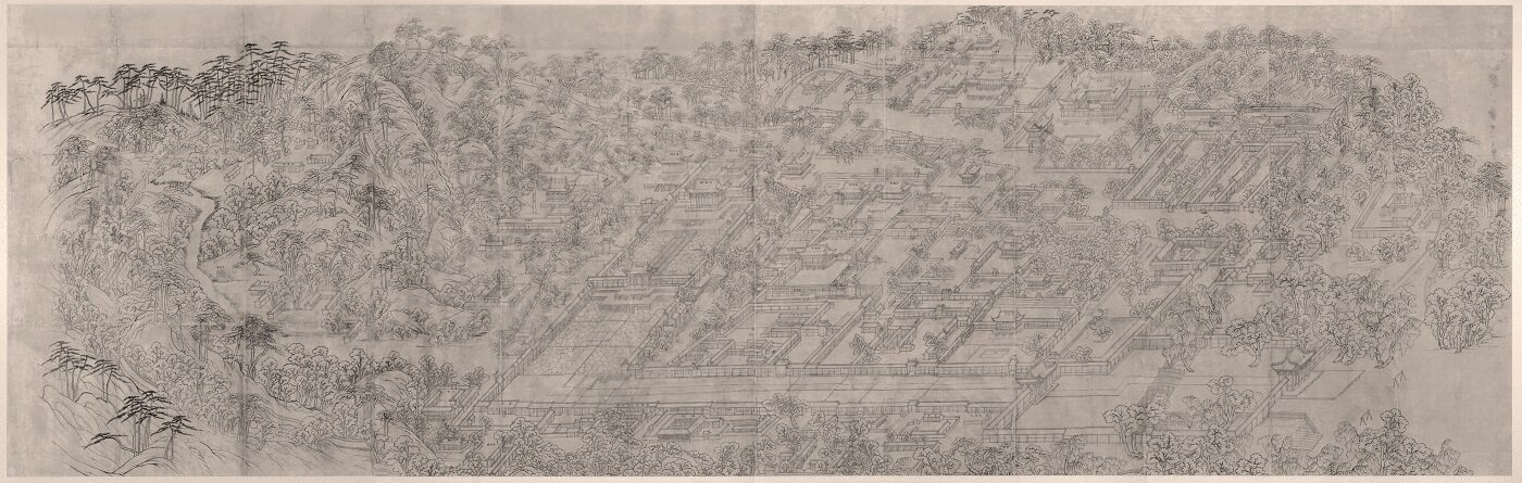 본문 이미지 - 서궐도안. (국립중앙박물관 제공)  