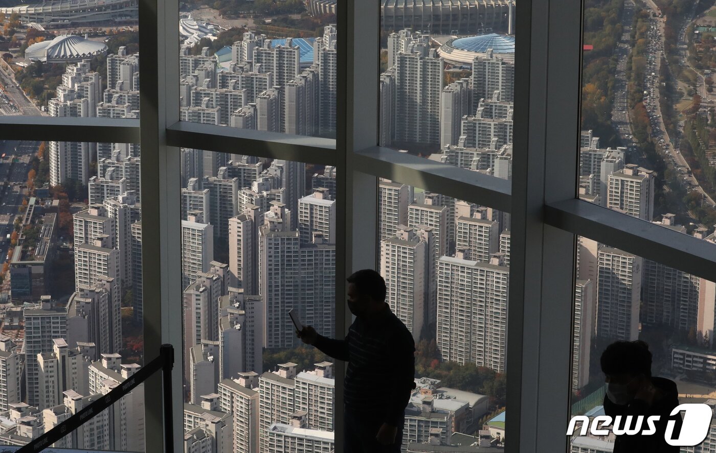 본문 이미지 - 서울 아파트 단지 모습.ⓒ News1 송원영 기자